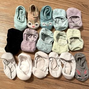 Toddler no show shoe liners (sizes 4 - 9)